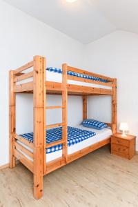 Postel nebo postele na pokoji v ubytování Ferienwohnung Taubenschlag