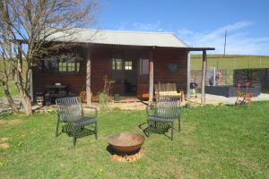 Κήπος έξω από το Hoopoe Cottage Horns op de Hoek