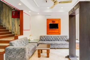 Χώρος καθιστικού στο Collection O Paharganj