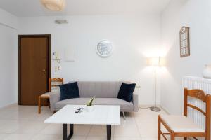 Χώρος καθιστικού στο Heraklion Philoxenia City Apt with Balcony +37 φωτογραφίες