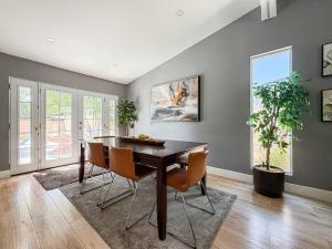 a dining room with a table and chairs at Family Vacation Spot - 4BR Home - FB - Cal in Calabasas