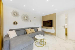 Et opholdsområde på Le Duplex - à 10 minutes de Paris