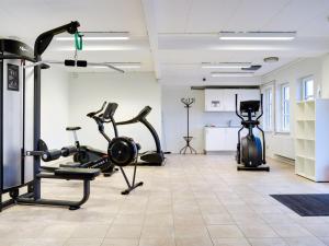 Fitness centrum a/nebo fitness zařízení v ubytování Apartment Rauha - 2-3km from the sea by Interhome