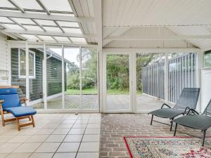 Balkón nebo terasa v ubytování Holiday Home Toralf - 3-5km from the sea by Interhome