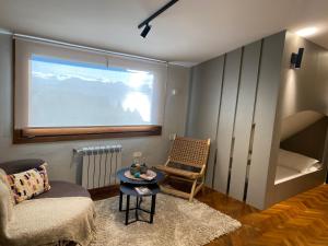 Кровать или кровати в номере Patagonia Vista Studio