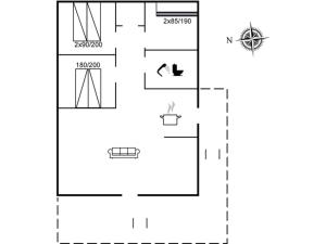 a schematic diagram of the experimental facility at Holiday Home Hélène - 400m from the sea by Interhome in Havrvig