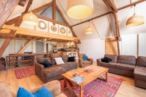 Posezení v ubytování Chalet Confortable 14 voyageurs
