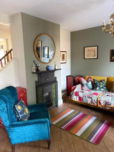 Et opholdsområde på Town centre cottage in Hythe