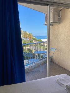 Μπαλκόνι ή βεράντα στο Studio La Cigale vue Mer