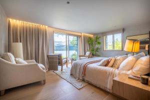 Posezení v ubytování Deer Close