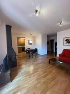 Χώρος καθιστικού στο Charming rural retreat in the Pyrenees