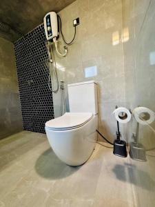 Phòng tắm tại Daro's Enclave