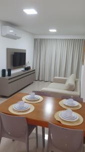 Η κουζίνα ή μικρή κουζίνα στο Studio Premium 30 Andar Transamerica Fit