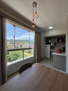 Køkken eller tekøkken på Park Veredas acesso ao Rio Quente