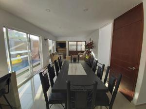 Posezení v ubytování Casa con alberca climatizada en Atlixco R