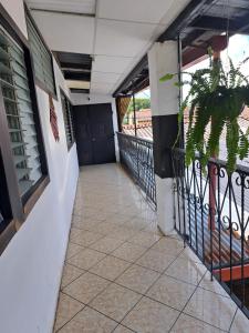Balkón nebo terasa v ubytování Posada colonial