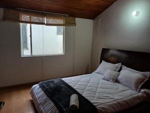 Postel nebo postele na pokoji v ubytování Casa Amplia y cómoda en zona tranquila de la ciudad
