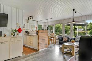 a kitchen and living room of a house at C11663-Hemmet-Mosevaenget-9 in Hemmet