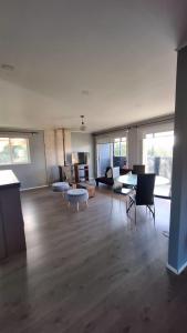 Posezení v ubytování Casa en Frutillar