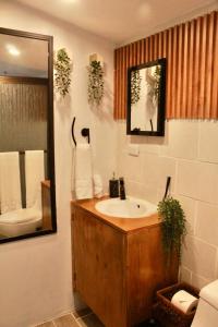 Koupelna v ubytování Apartamento Quepos, Manuel Antonio, Costa Rica