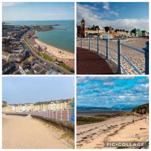 Naturlandskabet i nærheden af feriehuset