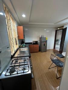 Kuchyň nebo kuchyňský kout v ubytování Masare Home