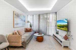 TV/trung tâm giải trí tại Apartment in South Melbourne