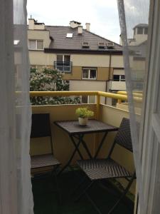 Balkón alebo terasa v ubytovaní Apartament Kabaty + 5 fotografií