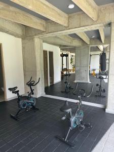 Phòng/tiện nghi tập thể dục tại Excutive Studio-Torre Magna