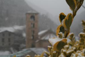 Hostal El Forn en invierno