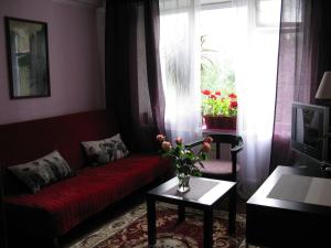 Zona de estar de Apartment on Krylenko