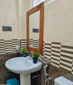 Ένα μπάνιο στο Lotus Home Stay