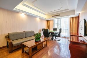 Χώρος καθιστικού στο 瑞轩国际酒店