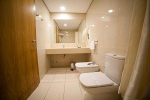 Koupelna v ubytování Hotel Bagoeira