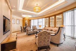 Posezení v ubytování Empark Grand Hotel Beicheng Hefei