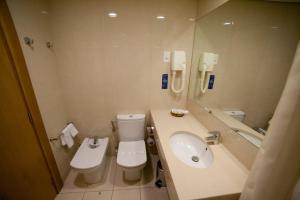 Koupelna v ubytování Hotel Bagoeira