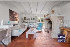 Η κουζίνα ή μικρή κουζίνα στο villa les champs de knokke