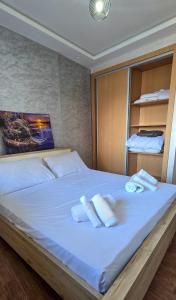 Ένα ή περισσότερα κρεβάτια σε δωμάτιο στο Luxury Casablanca Studio - Close to Tram
