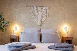 Ένα ή περισσότερα κρεβάτια σε δωμάτιο στο MY STAY - Erholung am Chiemsee in zentraler Lage in Prien
