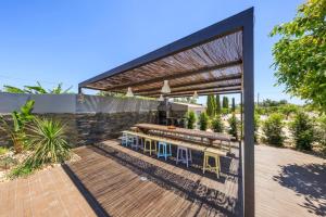 Balkoni atau teres di Welcoming Apartment with Sea View - 70 m² - Quelfes