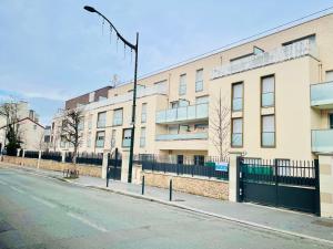 Bygningen som lejligheden ligger i