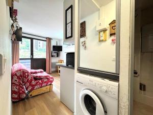 Χώρος καθιστικού στο Résidence Sarvan - Studio pour 2 cuisine équipée et proche des pistes idéal couple MAE-6054