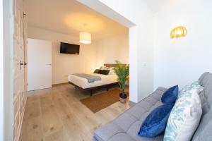 Μια τηλεόραση ή/και κέντρο ψυχαγωγίας στο Luxury Suite Bocaina Sea Front