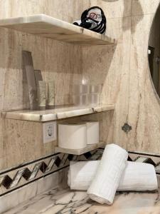 Koupelna v ubytování Nogalera Confort Apartments