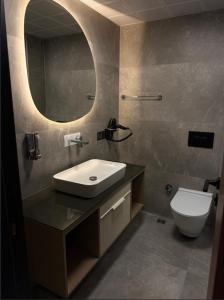 Koupelna v ubytování Tetrainn hotel