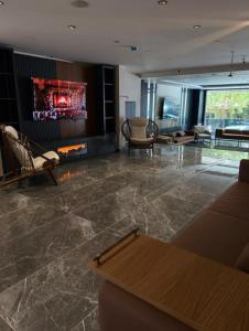 Posezení v ubytování Tetrainn hotel