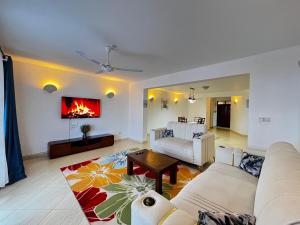 Posezení v ubytování Jujo Beachfront Apartment's