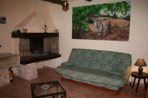 Posezení v ubytování Domaine du coude + 1 fotografie