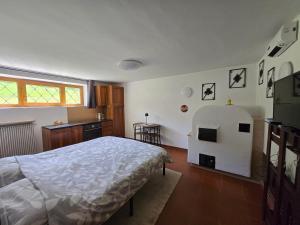Ένα ή περισσότερα κρεβάτια σε δωμάτιο στο The LP apartment