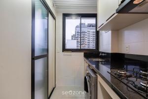 Dapur atau dapur kecil di Sua estadia completa a 800m da Praia em Floripa - CLG +16 gambar
